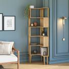 Estante Multiuso de Canto Berlim 6 Prateleiras Rv Móveis