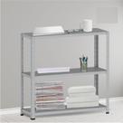 Estante Multiuso para 3 Prateleiras 92cm Aço