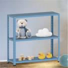 Estante Multiuso para 3 Prateleiras 92cm Aço