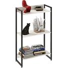 Estante Multiuso Para Escritório Industrial 03 Prateleiras Areta 104x60cm C01 Snow - Lyam Decor