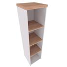 Estante Natus Branca e Carvalho Mel Estante Natus Branca e Carvalho Mel