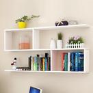 Estante nicho 45x45cm versatil e funcional perfeita para organizar livros quadros e objetos na sala escritorio