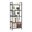 Estante NUMENN Estantes de livros de 5 níveis Home Office cinza escuro Estante NUMENN Estantes de livros de 5 níveis Home Office cinza escuro