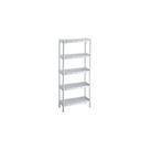 Estante Organizadora Branca flexa 5 prateleiras Estante Organizadora Branca flexa 5 prateleiras