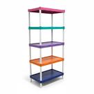 Estante organizadora flexa colorida 5 prateleiras 477