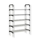 Estante Organizadora Multiuso com 5 Prateleiras Modular para Sapatos, Brinquedos e Lavanderia