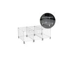 Estante Organizadora para Quarto Infantil 3 Nichos Horizontal 40cm Profundidade Branco Aço Aramado para Livros Brinquedos Estante Organizadora para Quarto Infantil 3 Nichos Horizontal 40cm Profundidade Branco Aço Aramado para Livros Brinquedos