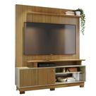 Estante Painel Para TV 75 Pol 160cm Anny M01 Cumaru/Opala - Mpozenato