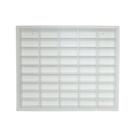 Estante para 45 Carrinhos em Miniaturas Tipo Hot Wheels MDF Laqueado Branco - Casatema Estante para 45 Carrinhos em Miniaturas Tipo Hot Wheels MDF Laqueado Branco - Casatema