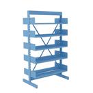 Estante Para Biblioteca Dupla Pandin 2,00 m Azul Dali