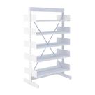 Estante Para Biblioteca Dupla Pandin 2,00 m Branco Estante Para Biblioteca Dupla Pandin 2,00 m Branco