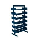 Estante Para Biblioteca Dupla Pandin 2,30 m Azul Del Rey Estante Para Biblioteca Dupla Pandin 2,30 m Azul Del Rey