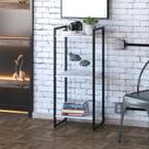 Estante para Livro Industrial 3 Prateleiras 104cmx45cm Estante para Livro Industrial 3 Prateleiras 104cmx45cm