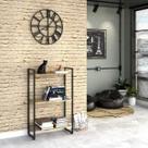 Estante para Livro Industrial 3 Prateleiras 104cmx60cm