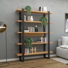 Estante para Livros 100% MDF 5 Prateleiras Moderno Estante para Livros 100% MDF 5 Prateleiras Moderno