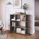 Estante para Livros 135cm x 113cm com 6 Nichos Sala de Estar Estante para Livros 135cm x 113cm com 6 Nichos Sala de Estar