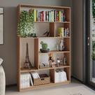 Estante para Livros 180cmx120cm 5 Prateleiras Seattle Yescasa Estante para Livros 180cmx120cm 5 Prateleiras Seattle Yescasa