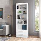 Estante para Livros 2 Gavetas 183x61,6cm