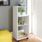 Estante para Livros Bis Branco - Artely