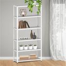 Estante para Livros com Estrutura Metalica 6 Prateleiras