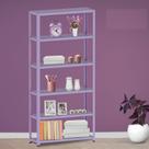 Estante para Livros com Estrutura Metalica 6 Prateleiras Estante para Livros com Estrutura Metalica 6 Prateleiras