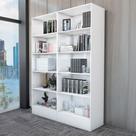 Estante para Livros Duda 8 Prateleiras Branco - Carioca Móveis Estante para Livros Duda 8 Prateleiras Branco - Carioca Móveis