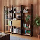 Estante para Livros Industrial 14 Prateleiras 1 Portas Estante para Livros Industrial 14 Prateleiras 1 Portas