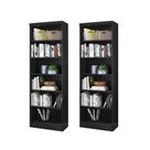 Estante Para Livros Modular Biblioteca Preto - FeCOR