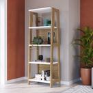 Estante para Livros Retrô 65cm com 5 Prateleiras Trend Artesano