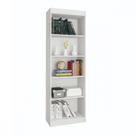 Estante para Livros Saparinga Branco Fosco Atualle