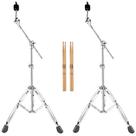 Estante Para Prato Bateria Girafa Voik VPPG4 Aço Baqueta 7A Estante Para Prato Bateria Girafa Voik VPPG4 Aço Baqueta 7A