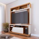 Estante para sala de estar Nassau Freijo Off White Matte Estante para sala de estar Nassau Freijo Off White Matte