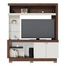 Estante para TV 50 Polegadas Treviso Nogueira Real Off White