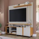 Estante para TV e Home Theater até 55 Polegadas 100% MDF 160cmx182,5cm 2 Portas Valência