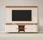 Estante para TV e Home Theater Ripado para TV até 75 Polegadas com LED 100% MDF 240cmx200cm Led Lord