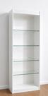 Estante Prateleira De Vidro 100% Mdf Branco - Suprema Móveis