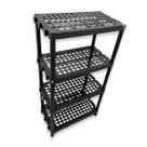 Estante Reforçada 4 Prateleiras Modular Cozinha Lavanderia Livreiro Estante Reforçada 4 Prateleiras Modular Cozinha Lavanderia Livreiro