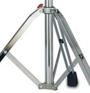 Estante Reta Odery Equalizer C-803EQ com 2 Estágios, Junção em Aço Escovado e Pernas Largas Estante Reta Odery Equalizer C-803EQ com 2 Estágios, Junção em Aço Escovado e Pernas Largas