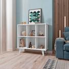 Estante Retrô Organizador com 6 Nichos Panamá Estante Retrô Organizador com 6 Nichos Panamá