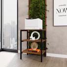 Estante Slim Compacta e Versátil Organize Livros, Decor ou Utilidades