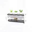 Estante Suspensa Decorativa Chamego MD044 40cm MDP Preto 14x40x20