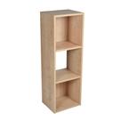 Estante Torre 03 Nichos Castanho 90 cm F03 - D'Rossi