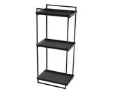 Estante Tripla Wire Aço Carbono Preto - LINEE Estante Tripla Wire Aço Carbono Wire Preto - LINEE