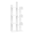 Estante VASAGLE em Forma de Árvore com 8 Prateleiras Branco 25x50x140 cm