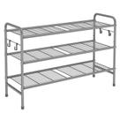 Estante VILICK para Zapatos de 3 Niveles, Organizador Metálico de 84 cm de Ancho