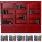 Estantería Miniatura de Madera para Casa de Muñecas Chivertion Escala 1:12