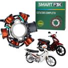 Estator bobina magneto pulso completo 6 bobinas shineray xy50q smart 50 phoenix 50 gold