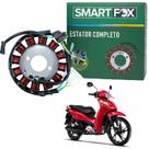 Estator bobina magneto pulso completo smartfox honda biz 125 2009 2010