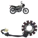 Estator Com Bobina Pulso CG 150 Titan ESD Mix 2009 A 2010