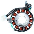 Estator gerador magneto completo CG150 Fan Titan 2014 a 2015 CG160 Fan Titan NXR160 Bros 2016 em diante
